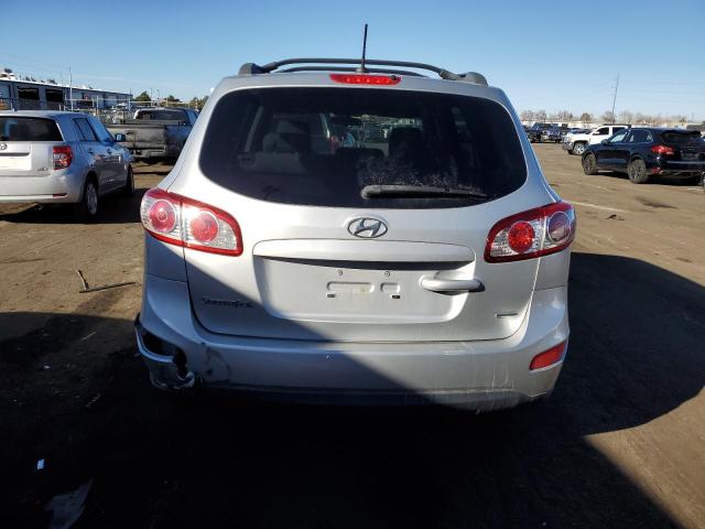 5XYZGDAB7CG130432 - 2012 HYUNDAI SANTA FE GLS SILVER photo 6