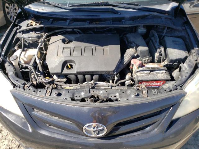 JTDBU4EE0B9150214 - 2011 TOYOTA COROLLA BASE BLACK photo 11