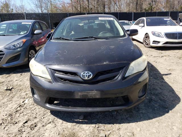 JTDBU4EE0B9150214 - 2011 TOYOTA COROLLA BASE BLACK photo 5