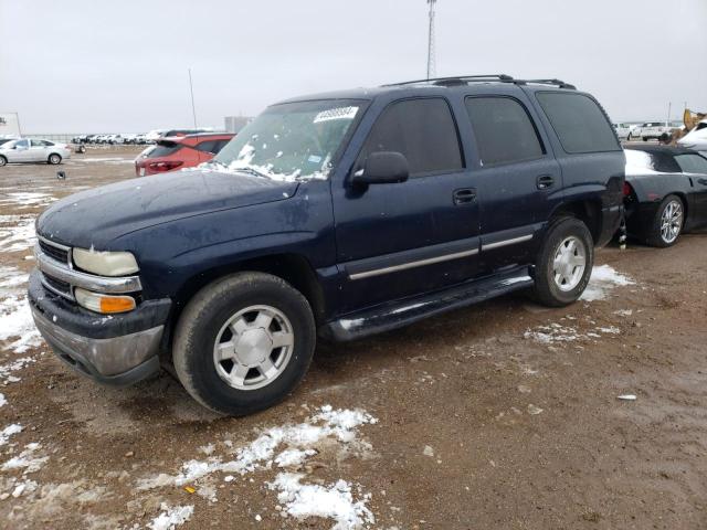 1GNEC13V04R268047 - 2004 CHEVROLET TAHOE C1500 BLUE photo 1