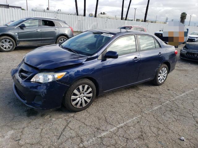 5YFBU4EE9CP060281 - 2012 TOYOTA COROLLA BASE BLUE photo 1