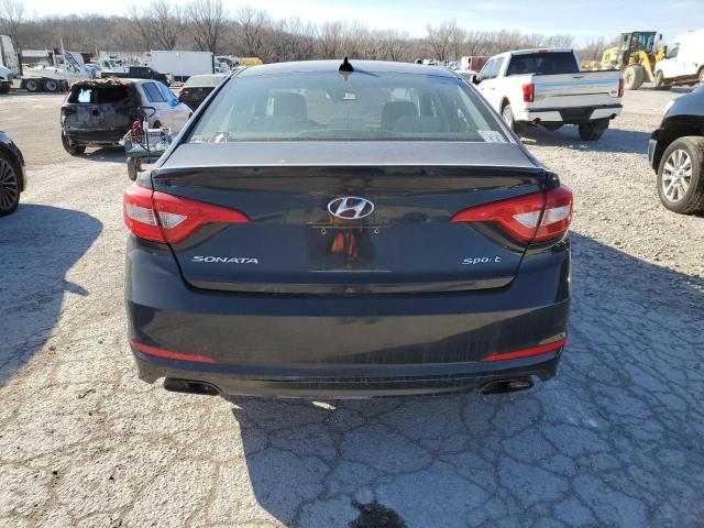 5NPE34AF2GH366708 - 2016 HYUNDAI SONATA SPORT BLACK photo 6