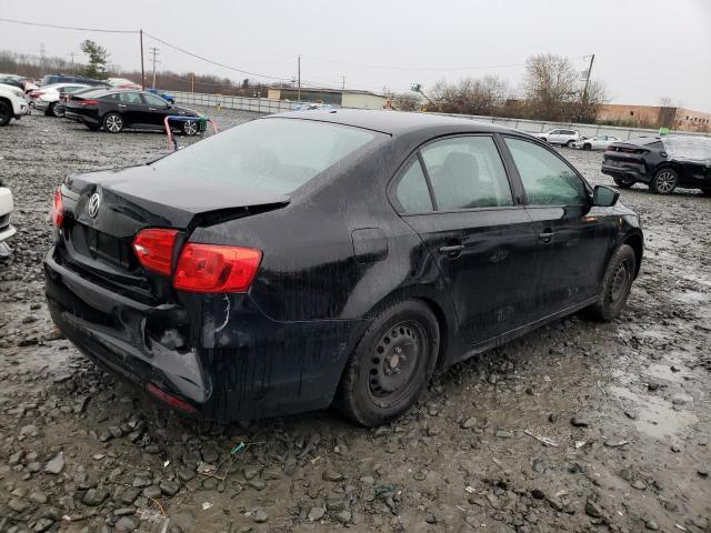 3VW2K7AJ6DM390749 - 2013 VOLKSWAGEN JETTA BASE Սև լուսանկար 3