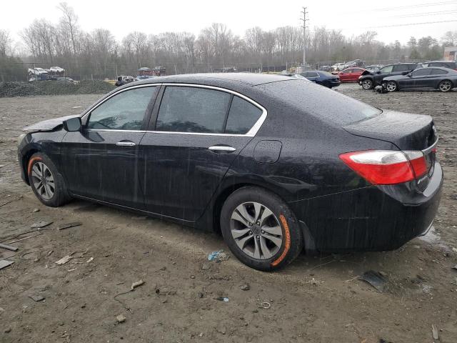 1HGCR2F37EA207584 - 2014 HONDA ACCORD LX BLACK photo 2