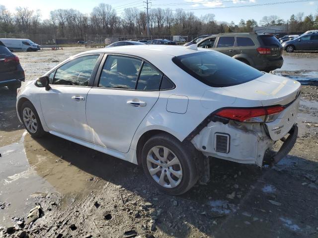JTDEPRAE5LJ023708 - 2020 TOYOTA COROLLA LE WHITE photo 2