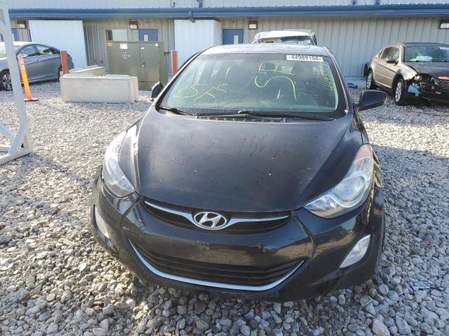 KMHDH4AE4DU595036 - 2013 HYUNDAI ELANTRA GLS BLACK photo 5