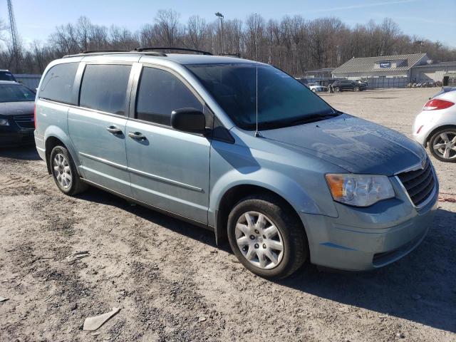 2A8HR44H48R668278 - 2008 CHRYSLER TOWN & COU LX TURQUOISE photo 4