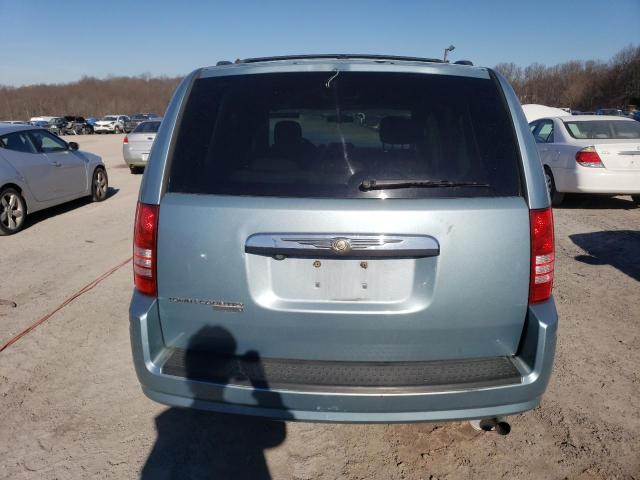 2A8HR44H48R668278 - 2008 CHRYSLER TOWN & COU LX TURQUOISE photo 6