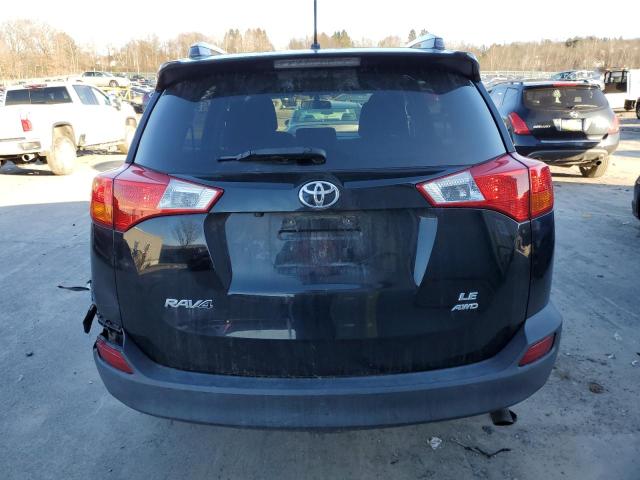 2T3BFREVXFW296892 - 2015 TOYOTA RAV4 LE BLACK photo 6