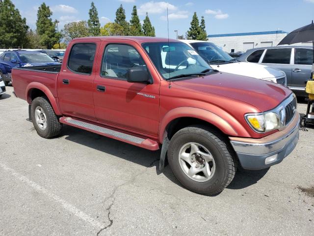 5TEGN92N13Z167808 - 2003 TOYOTA TACOMA DOUBLE CAB PRERUNNER BURGUNDY photo 4