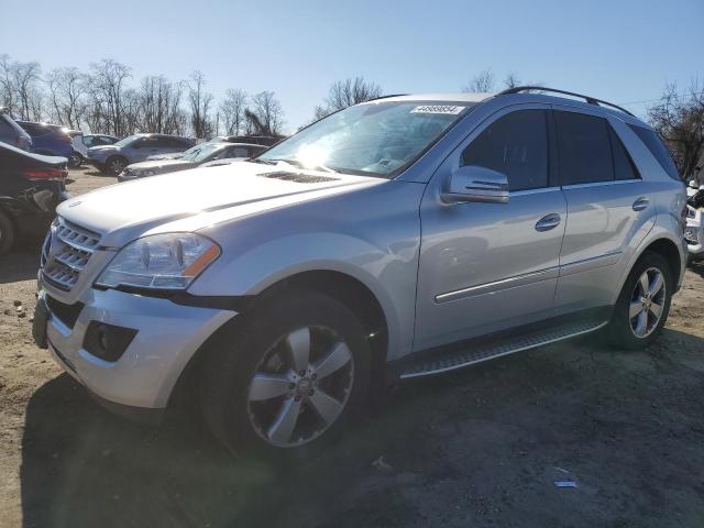 4JGBB8GB8BA625375 - 2011 MERCEDES-BENZ ML 350 4MATIC WHITE photo 1