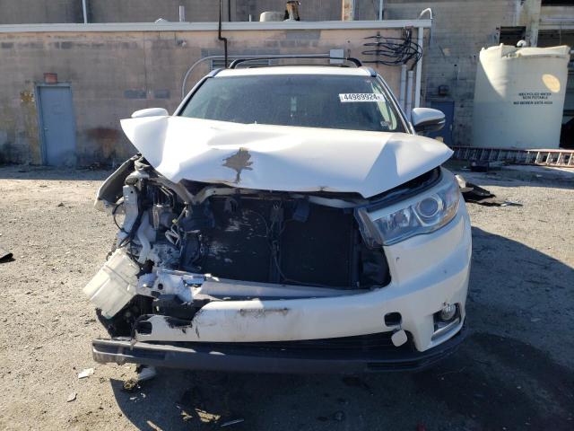 5TDDKRFH8FS107770 - 2015 TOYOTA HIGHLANDER LIMITED WHITE photo 5