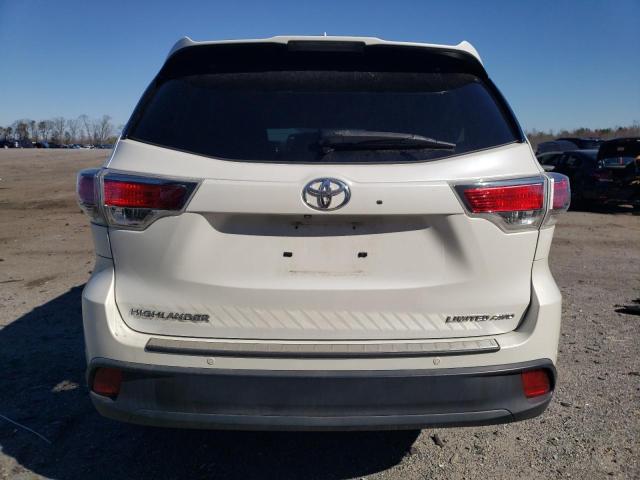 5TDDKRFH8FS107770 - 2015 TOYOTA HIGHLANDER LIMITED WHITE photo 6