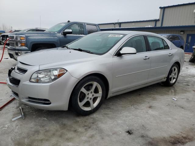 1G1ZC5EU0CF386405 - 2012 CHEVROLET MALIBU 1LT SILVER photo 1