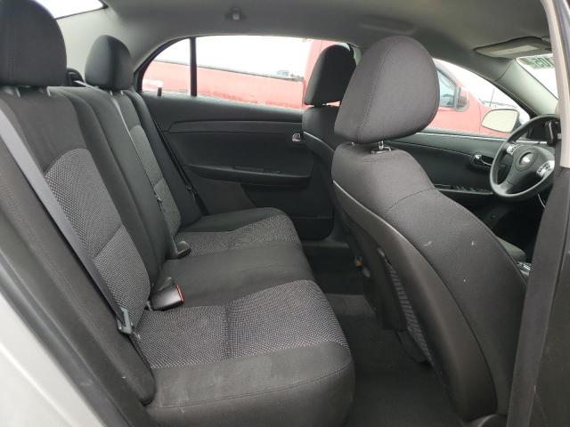 1G1ZC5EU0CF386405 - 2012 CHEVROLET MALIBU 1LT SILVER photo 10