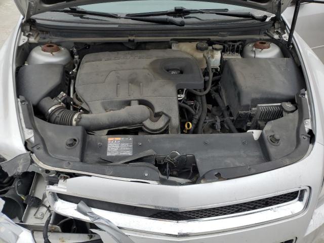 1G1ZC5EU0CF386405 - 2012 CHEVROLET MALIBU 1LT SILVER photo 11