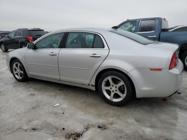 1G1ZC5EU0CF386405 - 2012 CHEVROLET MALIBU 1LT SILVER photo 2