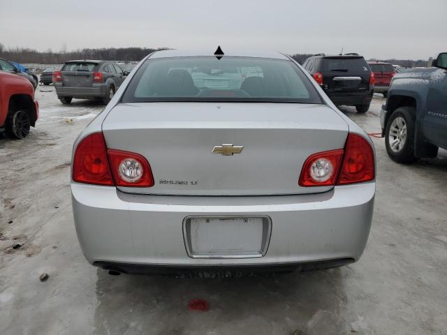 1G1ZC5EU0CF386405 - 2012 CHEVROLET MALIBU 1LT SILVER photo 6