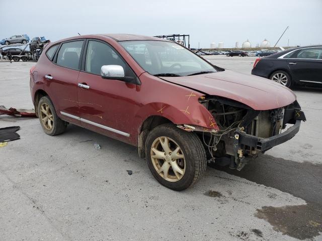 JN8AS5MT1DW537158 - 2013 NISSAN ROGUE S RED photo 4