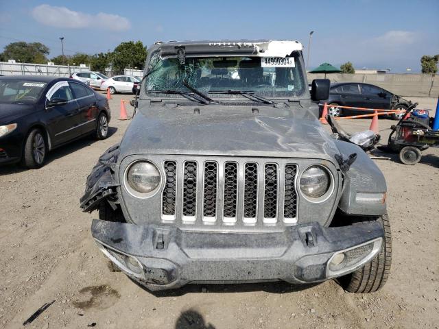 1C4JJXP60MW724133 - 2021 JEEP WRANGLER U SAHARA 4XE GRAY photo 5