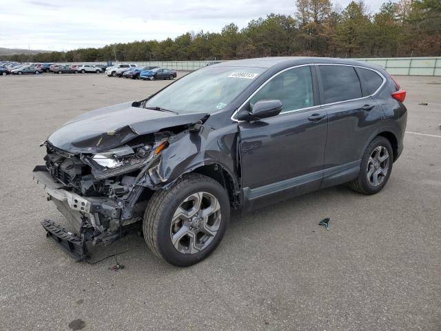 2HKRW2H55HH632430 - 2017 HONDA CR-V EX GRAY photo 1