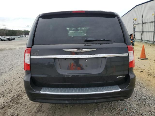 2A4RR6DG9BR633364 - 2011 CHRYSLER TOWN & COU LIMITED BLACK photo 6