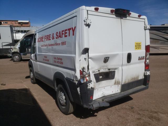 3C6TRVNG8KE535391 - 2019 RAM PROMASTER 1500 STANDARD WHITE photo 2