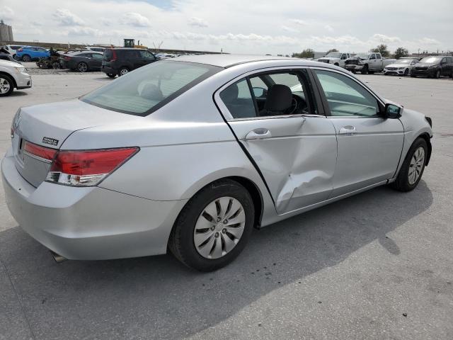 1HGCP2F31CA223802 - 2012 HONDA ACCORD LX SILVER photo 3