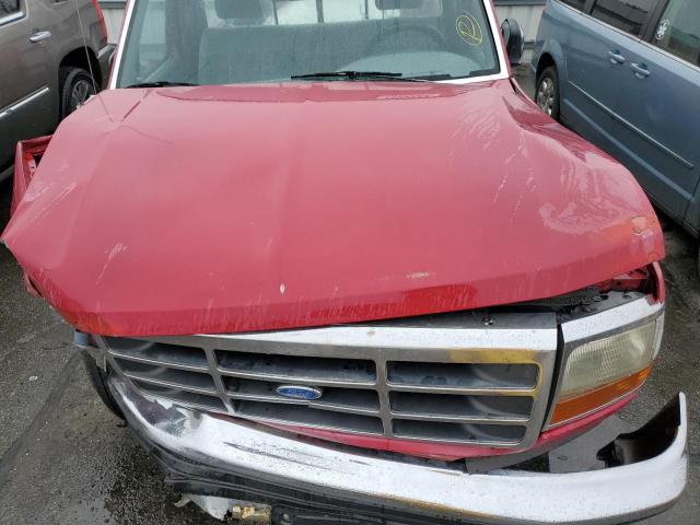 1FTEF15N0RNA03981 - 1994 FORD F150 RED photo 11