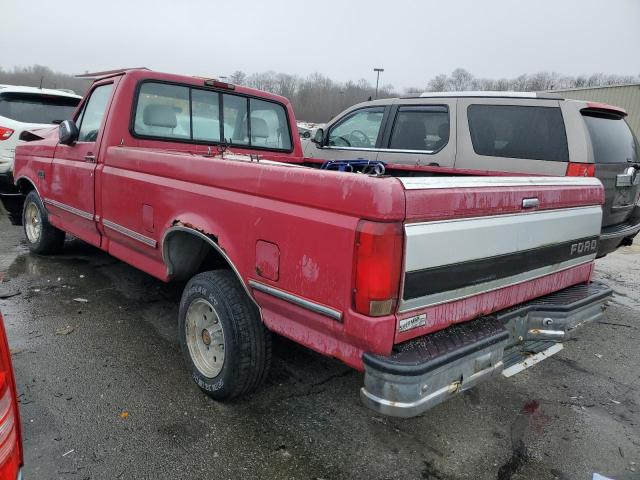 1FTEF15N0RNA03981 - 1994 FORD F150 RED photo 2