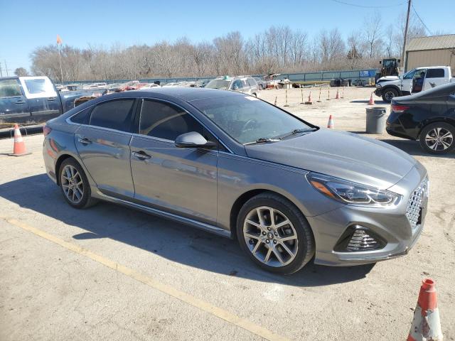 5NPE34AB5KH770835 - 2019 HYUNDAI SONATA LIMITED TURBO GRAY photo 4