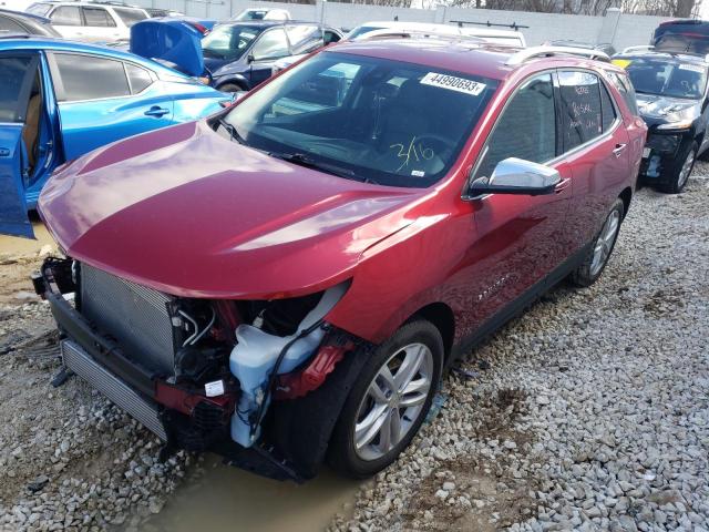 2GNAXYEX2L6267793 - 2020 CHEVROLET EQUINOX PREMIER MAROON photo 1