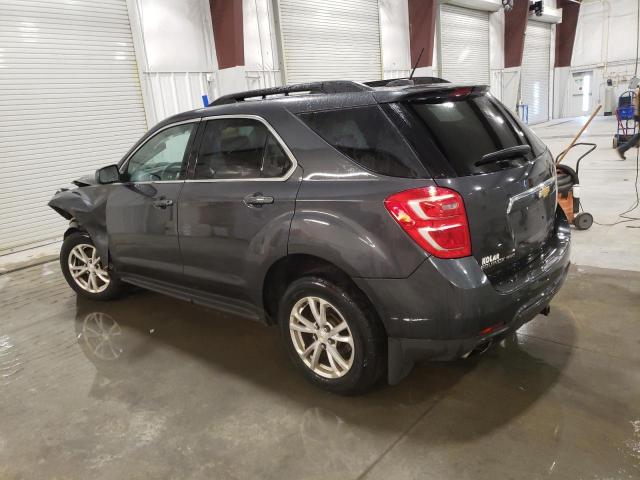 2GNFLFE35H6262775 - 2017 CHEVROLET EQUINOX LT GRAY photo 2