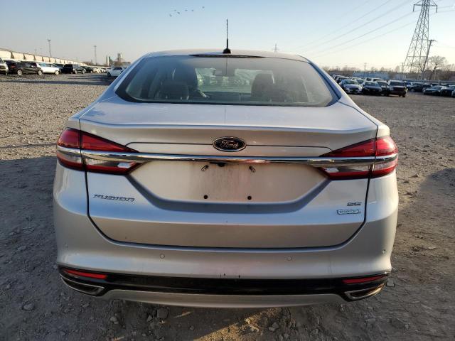 3FA6P0H91HR263592 - 2017 FORD FUSION SE SILVER photo 6