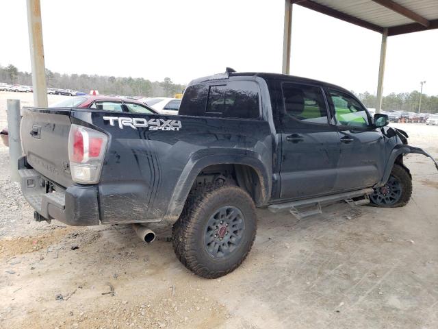 3TMCZ5AN9LM324530 - 2020 TOYOTA TACOMA DOUBLE CAB BLACK photo 3