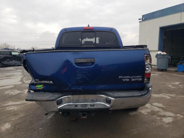 5TFJU4GN0FX073189 - 2015 TOYOTA TACOMA DOUBLE CAB PRERUNNER BLUE photo 6