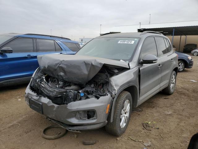 WVGBV7AX5GW527937 - 2016 VOLKSWAGEN TIGUAN S GRAY photo 1