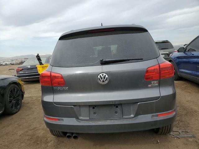 WVGBV7AX5GW527937 - 2016 VOLKSWAGEN TIGUAN S GRAY photo 6