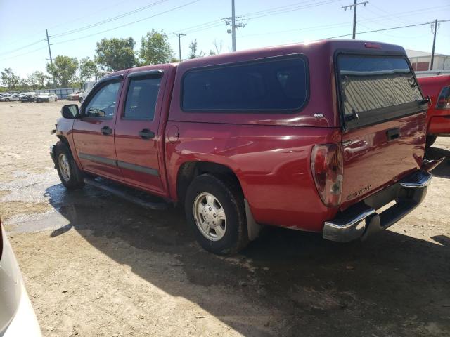 1GCCS138268187251 - 2006 CHEVROLET COLORADO MAROON photo 2