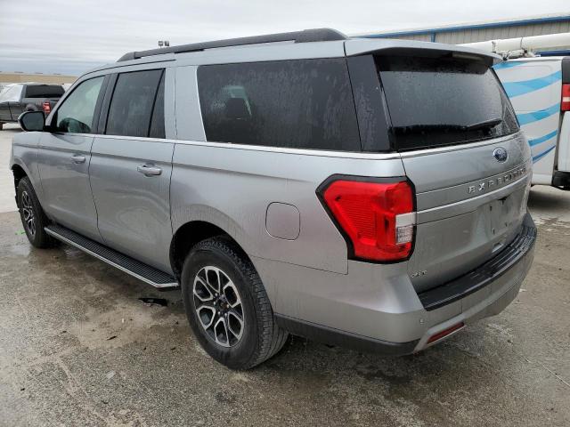 1FMJK1H84PEA14720 - 2023 FORD EXPEDITION MAX XLT SILVER photo 2