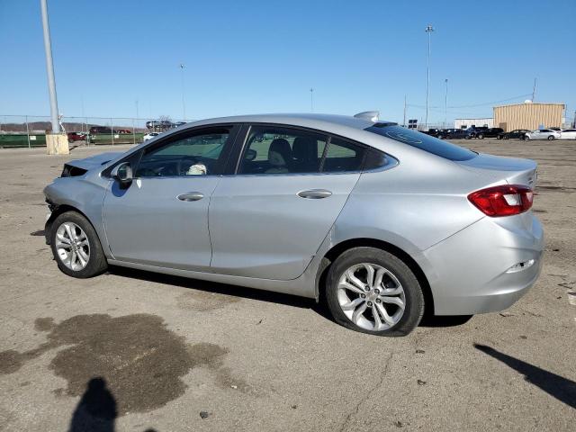 1G1BE5SMXK7134587 - 2019 CHEVROLET CRUZE LT GRAY photo 2