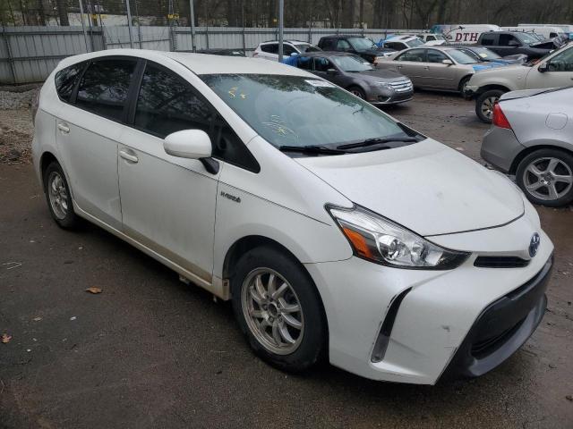 JTDZN3EU6GJ048130 - 2016 TOYOTA PRIUS V WHITE photo 4