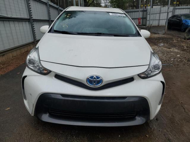 JTDZN3EU6GJ048130 - 2016 TOYOTA PRIUS V WHITE photo 5