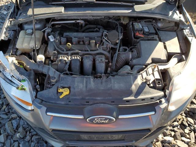 1FADP3F23EL386061 - 2014 FORD FOCUS SE GRAY photo 11