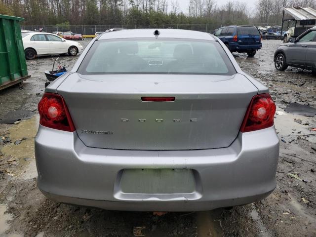 1C3CDZAB6DN516995 - 2013 DODGE AVENGER SE GRAY photo 6