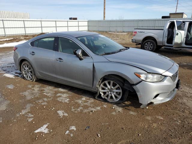 JM1GJ1U68E1149578 - 2014 MAZDA 6 SPORT SILVER photo 4