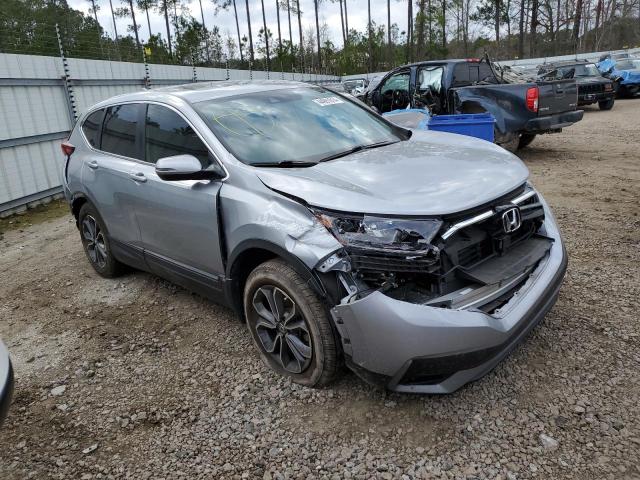 7FARW2H53NE051572 - 2022 HONDA CR-V EX GRAY photo 4