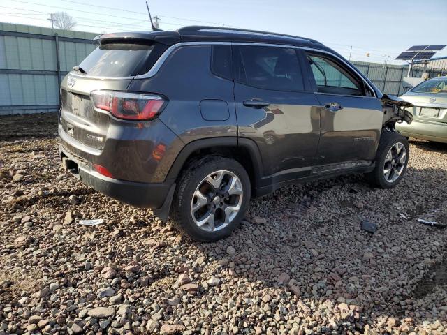 3C4NJDCB3HT640774 - 2017 JEEP COMPASS LIMITED GRAY photo 3
