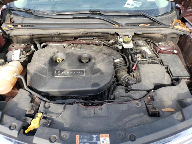 5LMCJ2C90GUJ00658 - 2016 LINCOLN MKC SELECT Բորդո լուսանկար 12