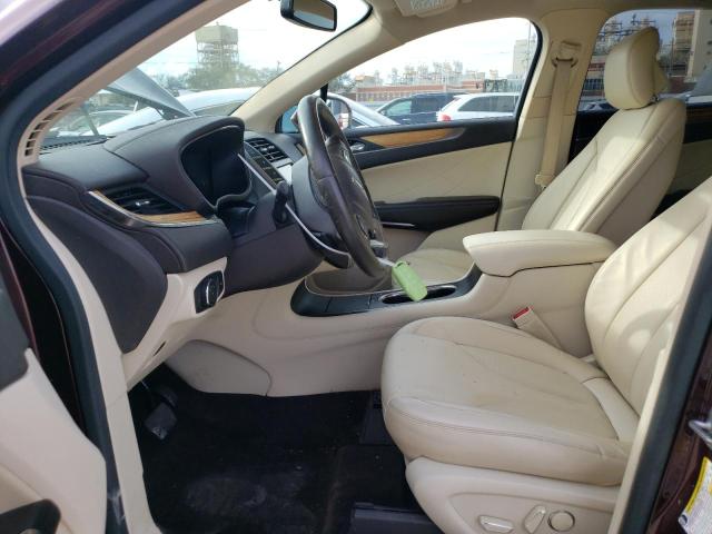5LMCJ2C90GUJ00658 - 2016 LINCOLN MKC SELECT Բորդո լուսանկար 7